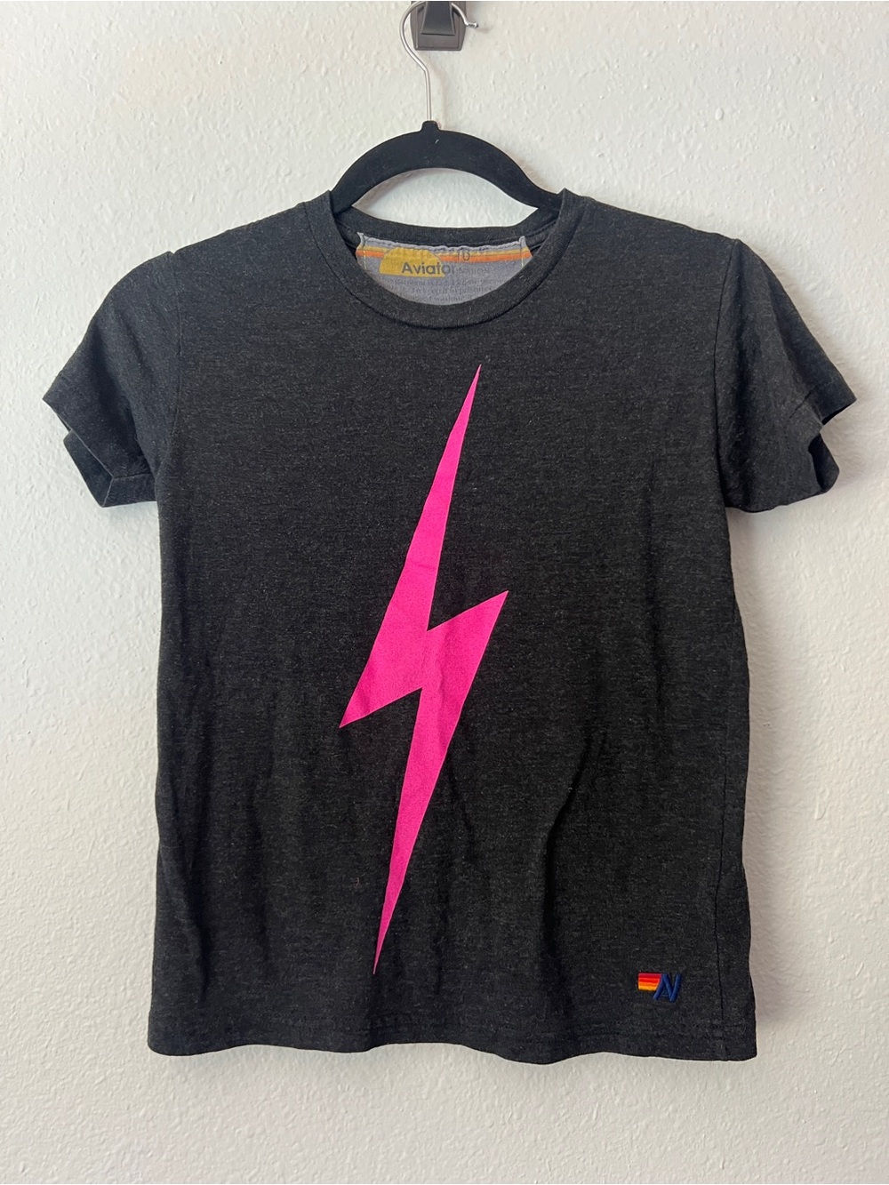 Aviator Nation Bolt Tee t-shirt, size 10